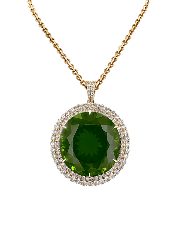 Peridot Pendant, 223.57 Carats