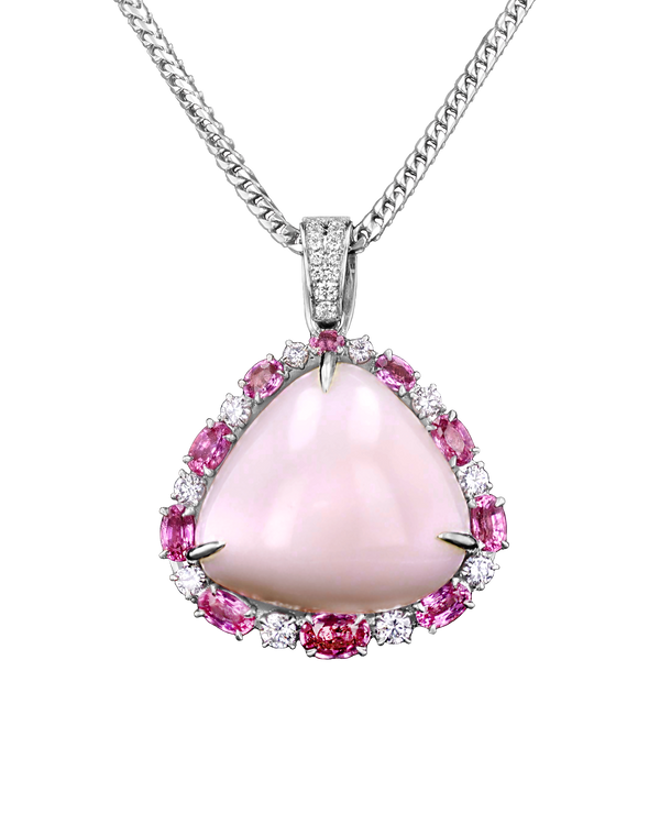 Natural Conch Pearl Pendant, 61.00 Carats