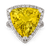 Canary Yellow Tourmaline Ring, 18.23 Carats
