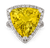Canary Yellow Tourmaline Ring, 18.23 Carats