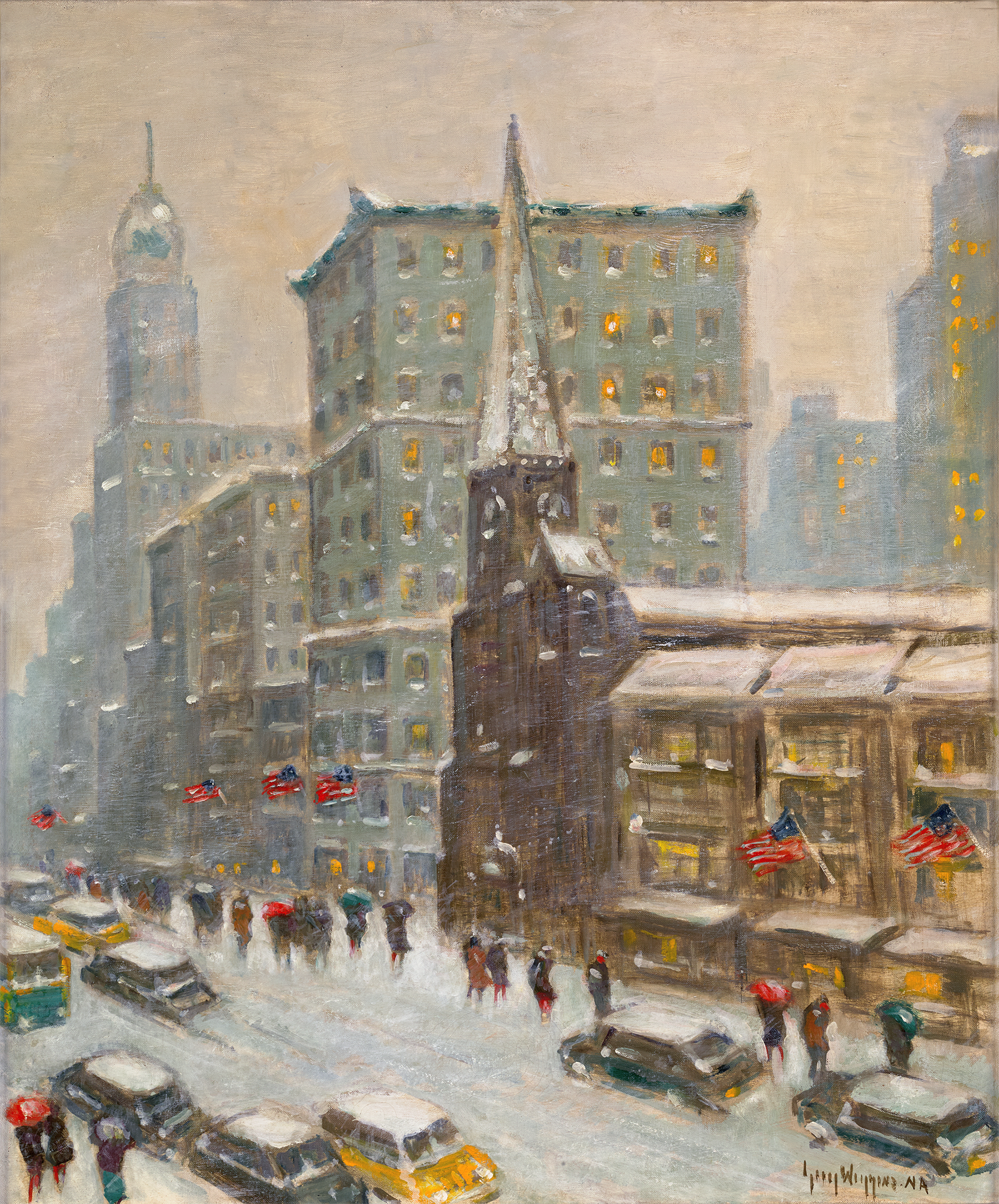 Fifth Avenue by Guy Carleton Wiggins