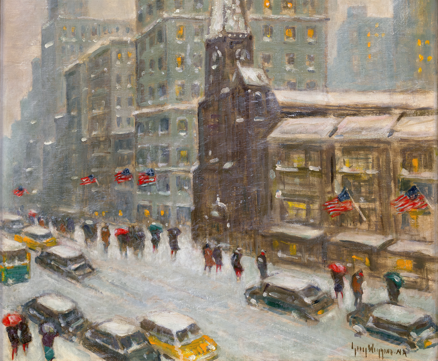 Fifth Avenue by Guy Carleton Wiggins