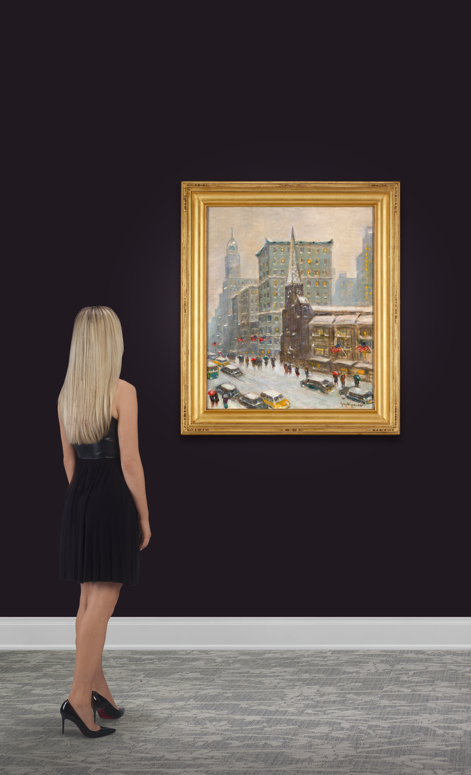 Fifth Avenue by Guy Carleton Wiggins