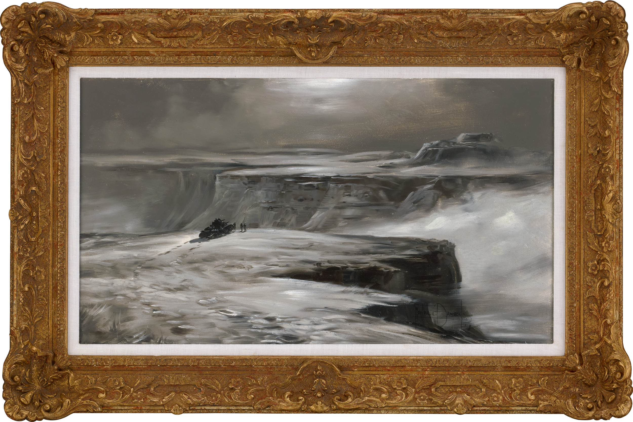 The Pursuit of Rommel by Montague Dawson