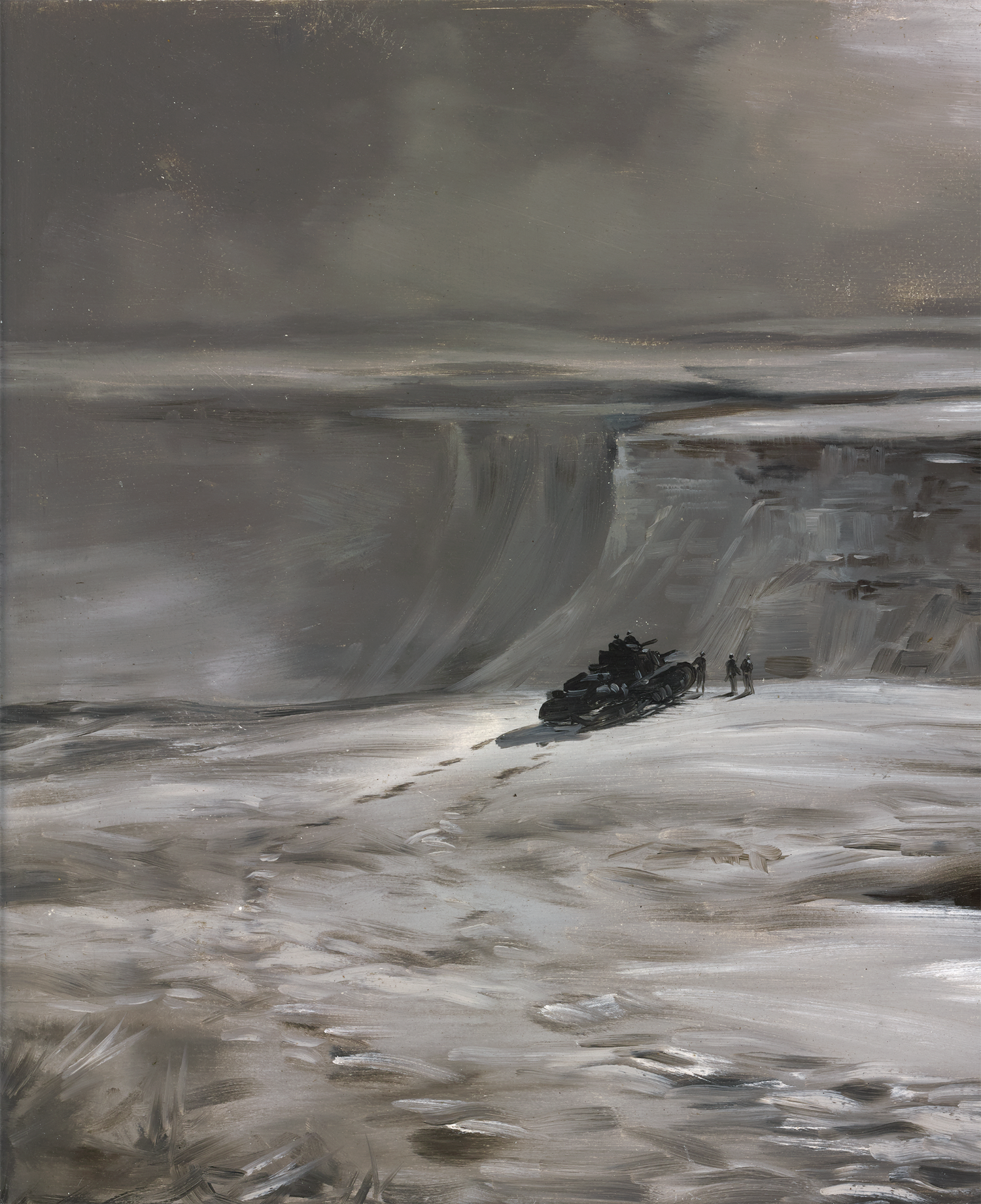 The Pursuit of Rommel by Montague Dawson