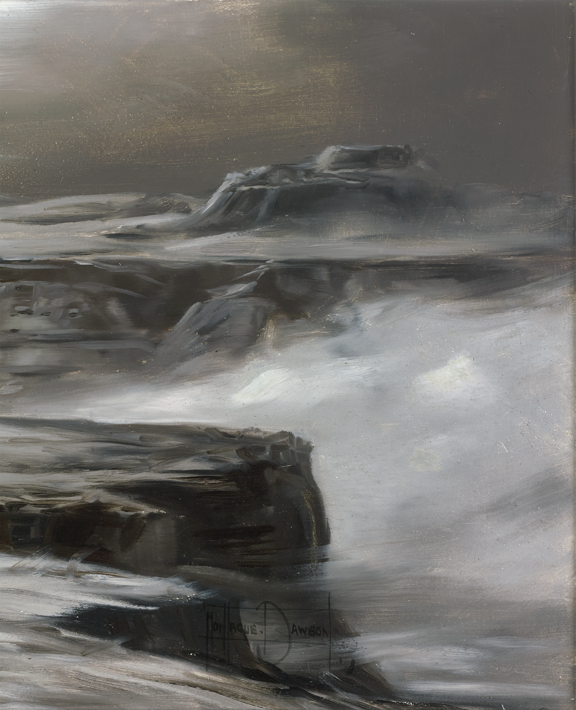 The Pursuit of Rommel by Montague Dawson