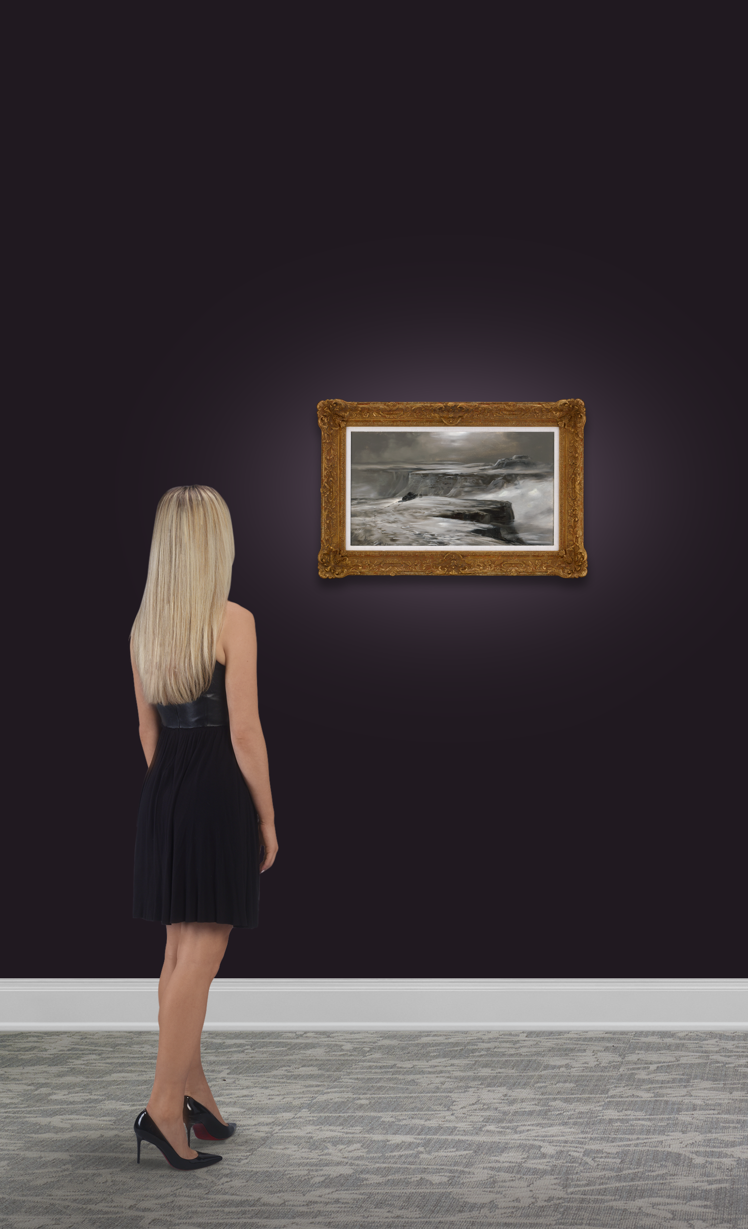 The Pursuit of Rommel by Montague Dawson