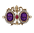 Fabergé Amethyst Brooch, 15.00 Carats