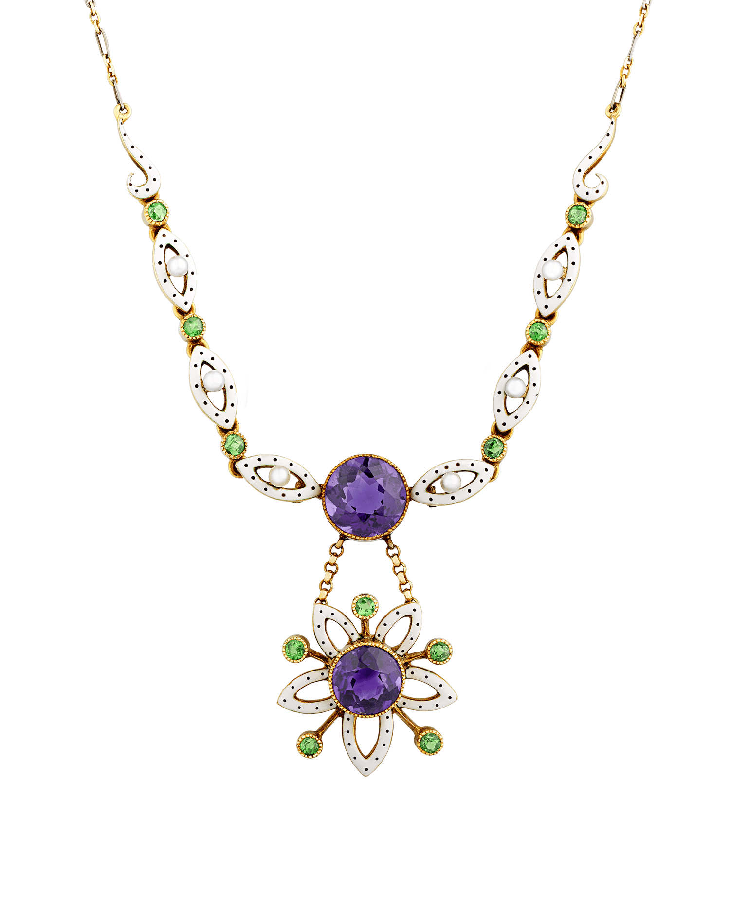 Edwardian Suffragette Necklace