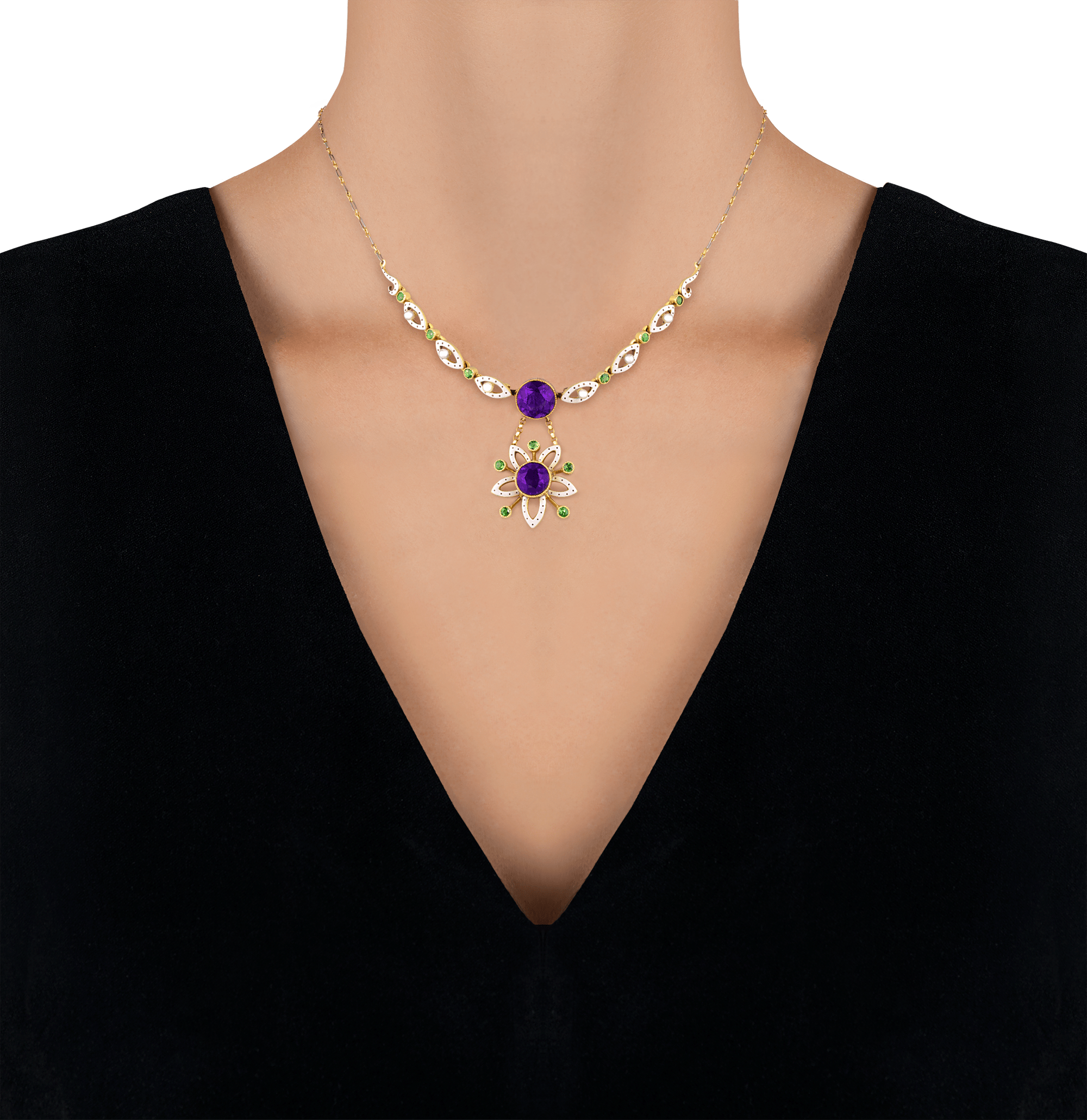 Edwardian Suffragette Necklace