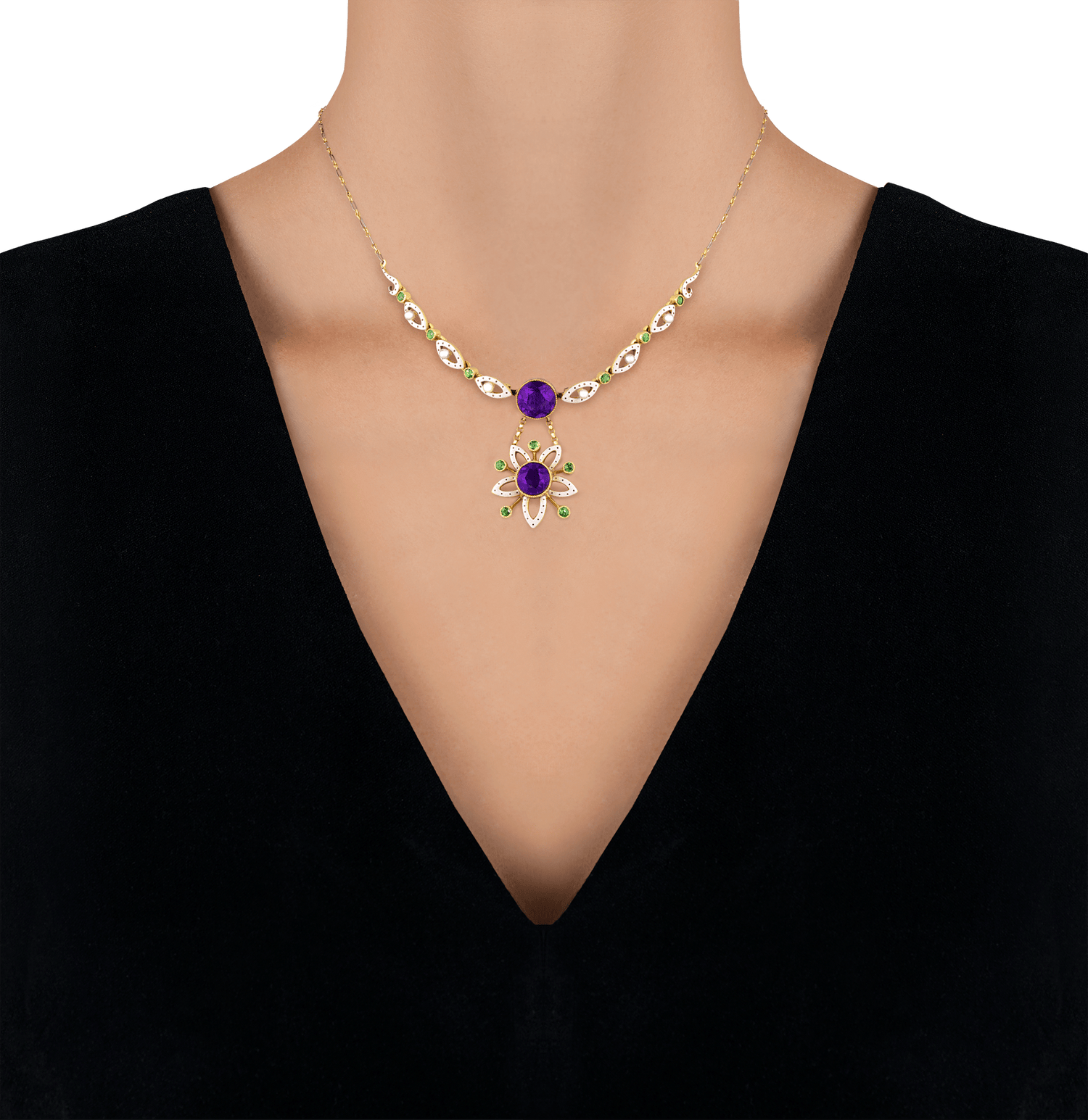 Edwardian Suffragette Necklace