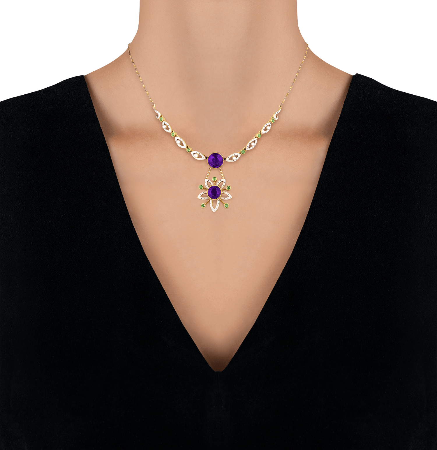 Edwardian Suffragette Necklace