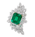 Harry Winston Colombian Emerald Brooch, 20.70 Carats