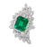 Harry Winston Colombian Emerald Brooch, 20.70 Carats