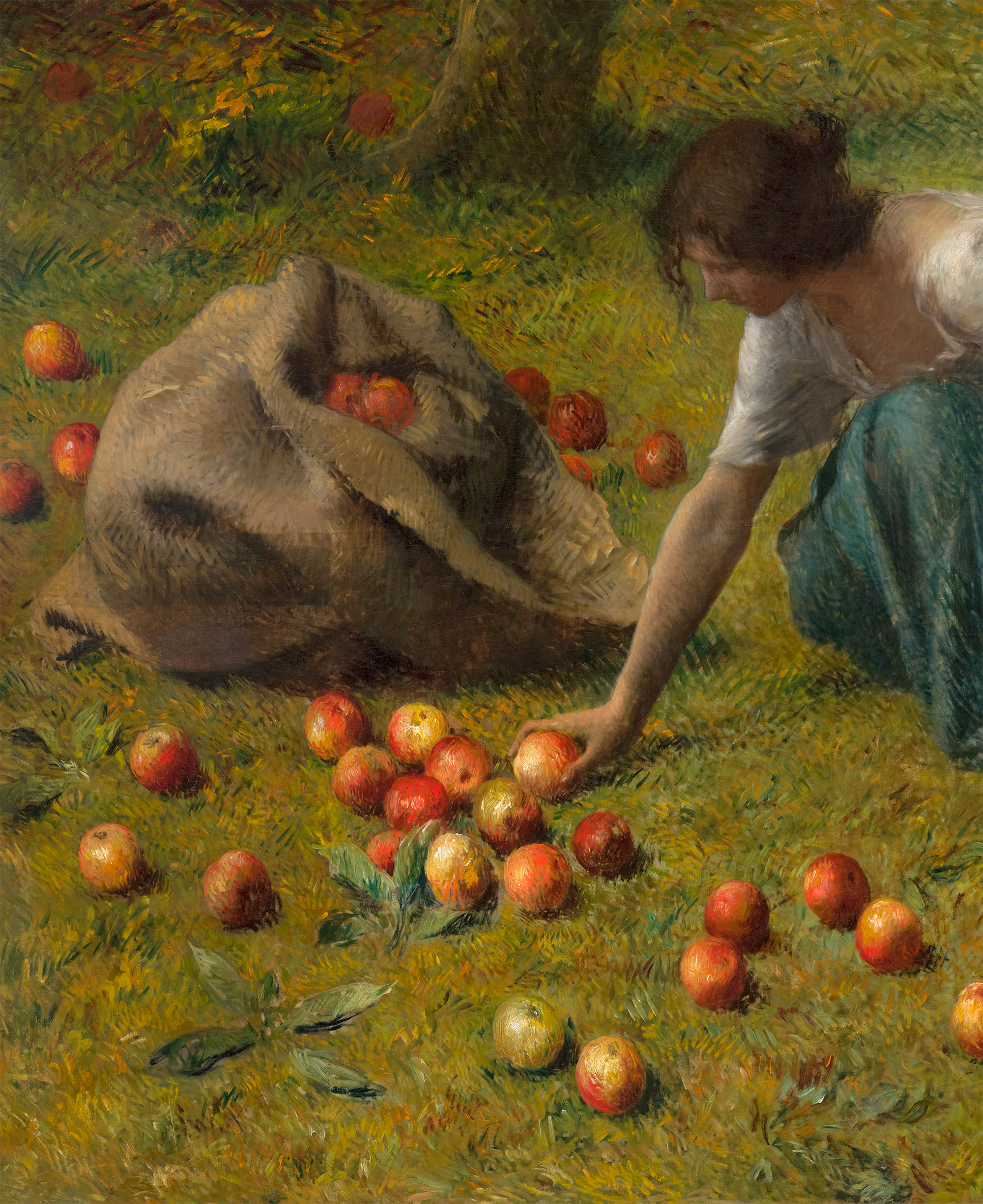 The Apple Picker by Henry Lerolle