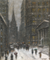 Wall Street, Winter by Guy Wiggins