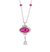 Ross Pennell Art Deco Untreated Burma Ruby Necklace, 6.30 Carats