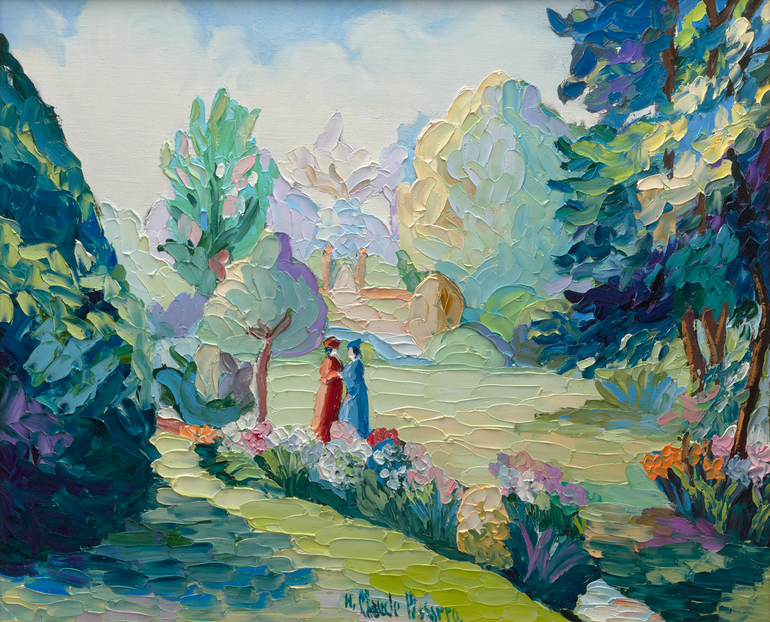 Le Ruisseau de Lyons by H. Claude Pissarro