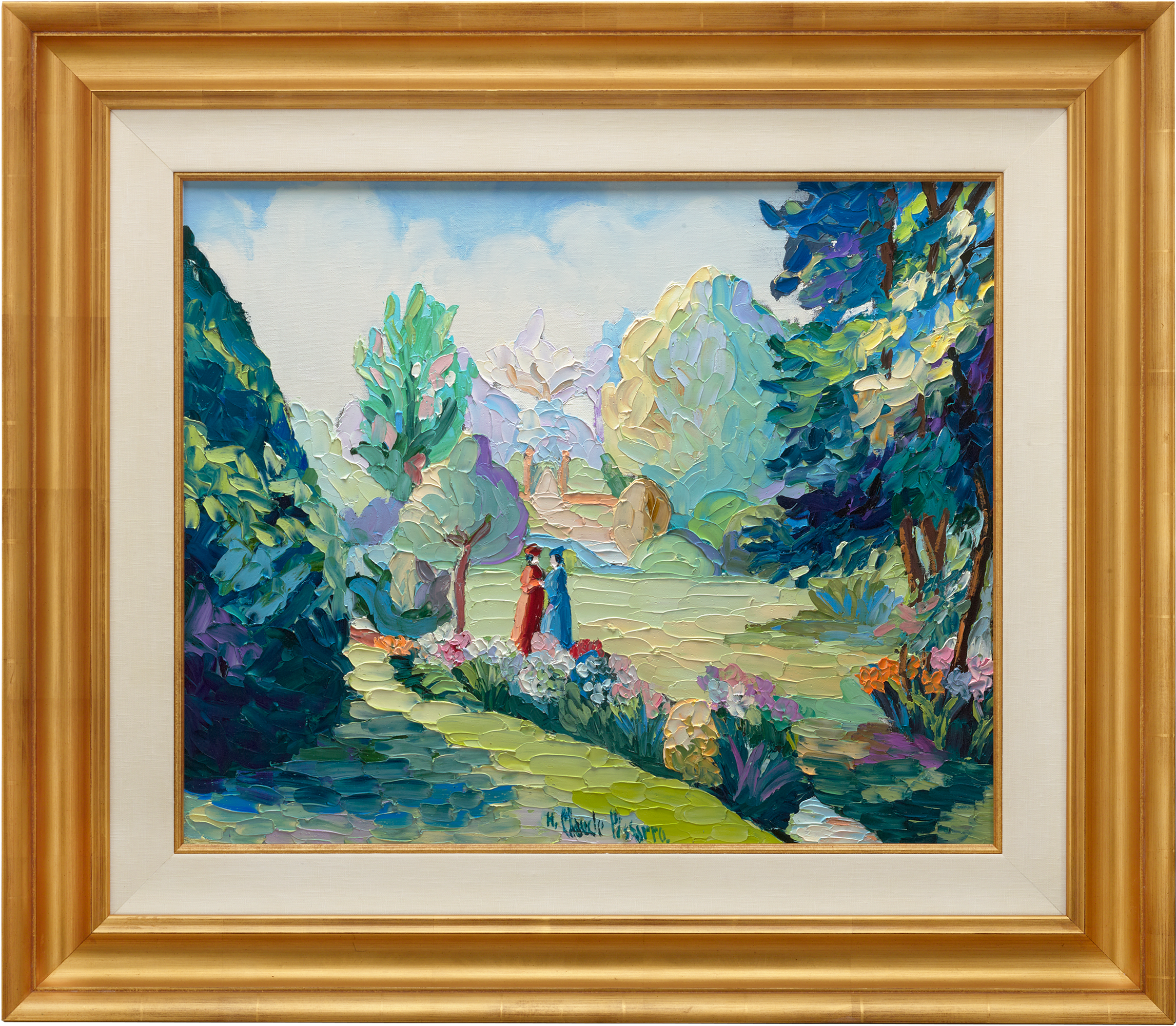 Le Ruisseau de Lyons by H. Claude Pissarro