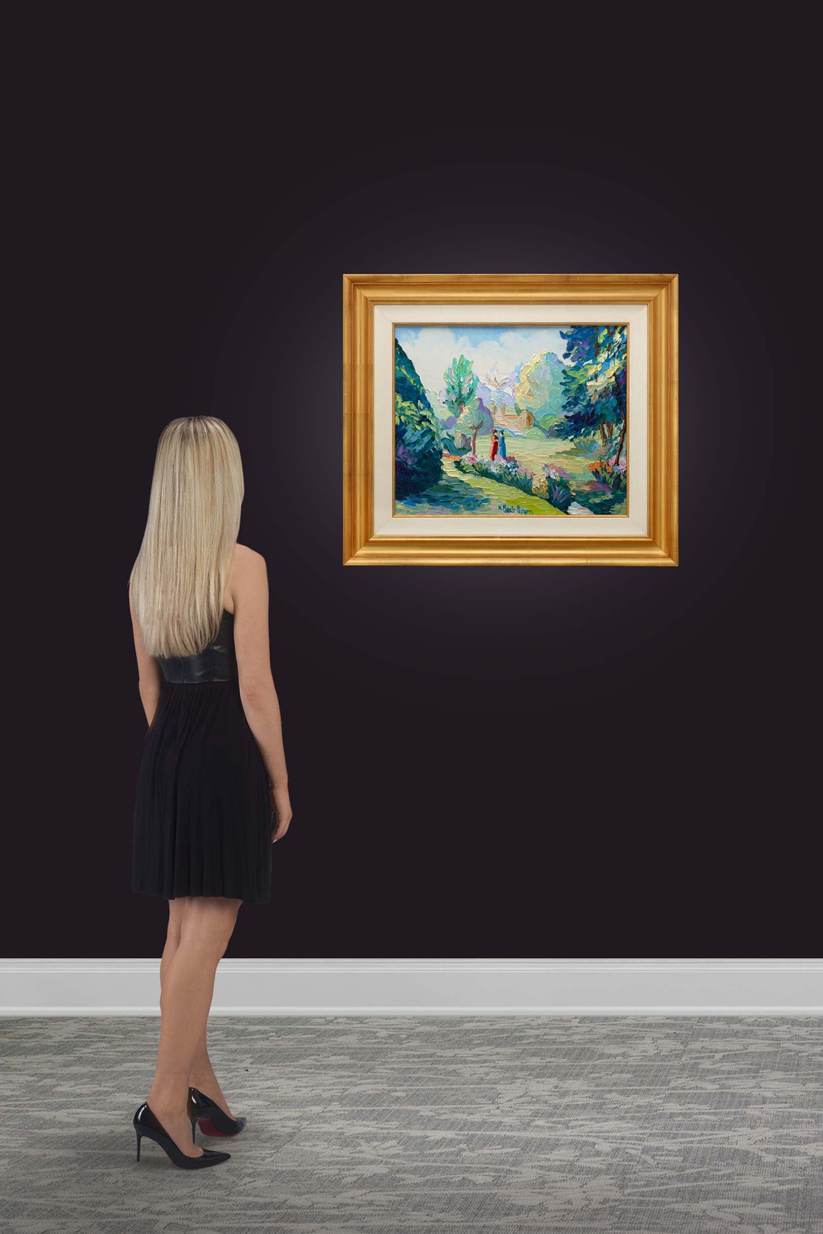 Le Ruisseau de Lyons by H. Claude Pissarro