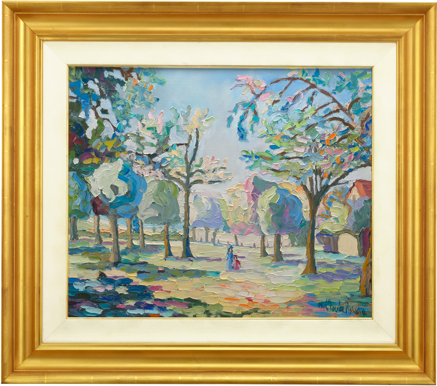 Les arbres de Cantepie by H. Claude Pissarro