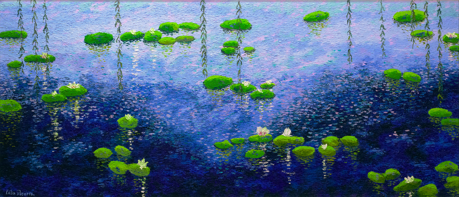 Whispers beneath the Lili Moon by Lélia Pissarro