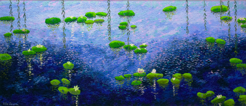 Whispers beneath the Lili Moon by Lélia Pissarro