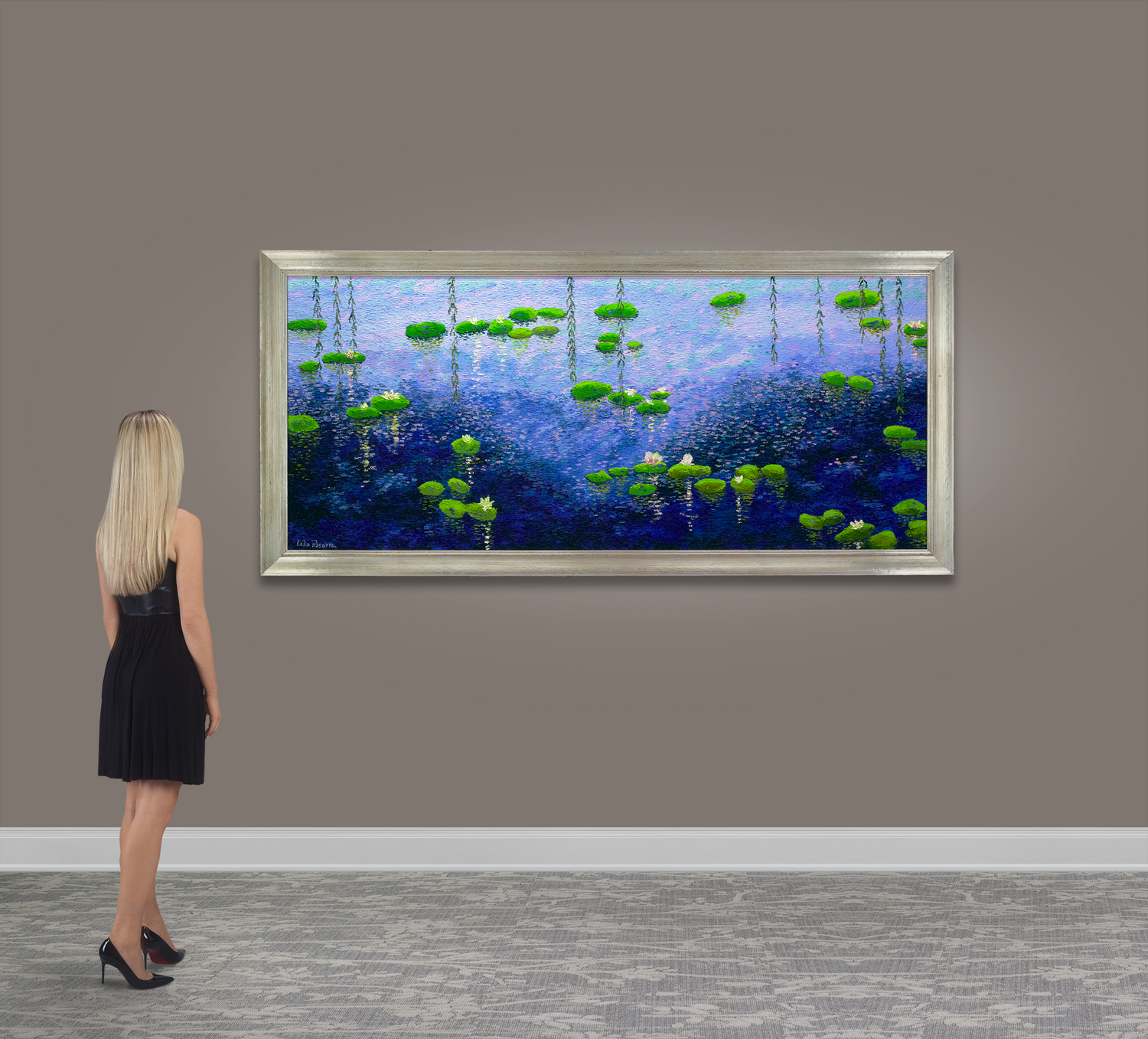 Whispers beneath the Lili Moon by Lélia Pissarro