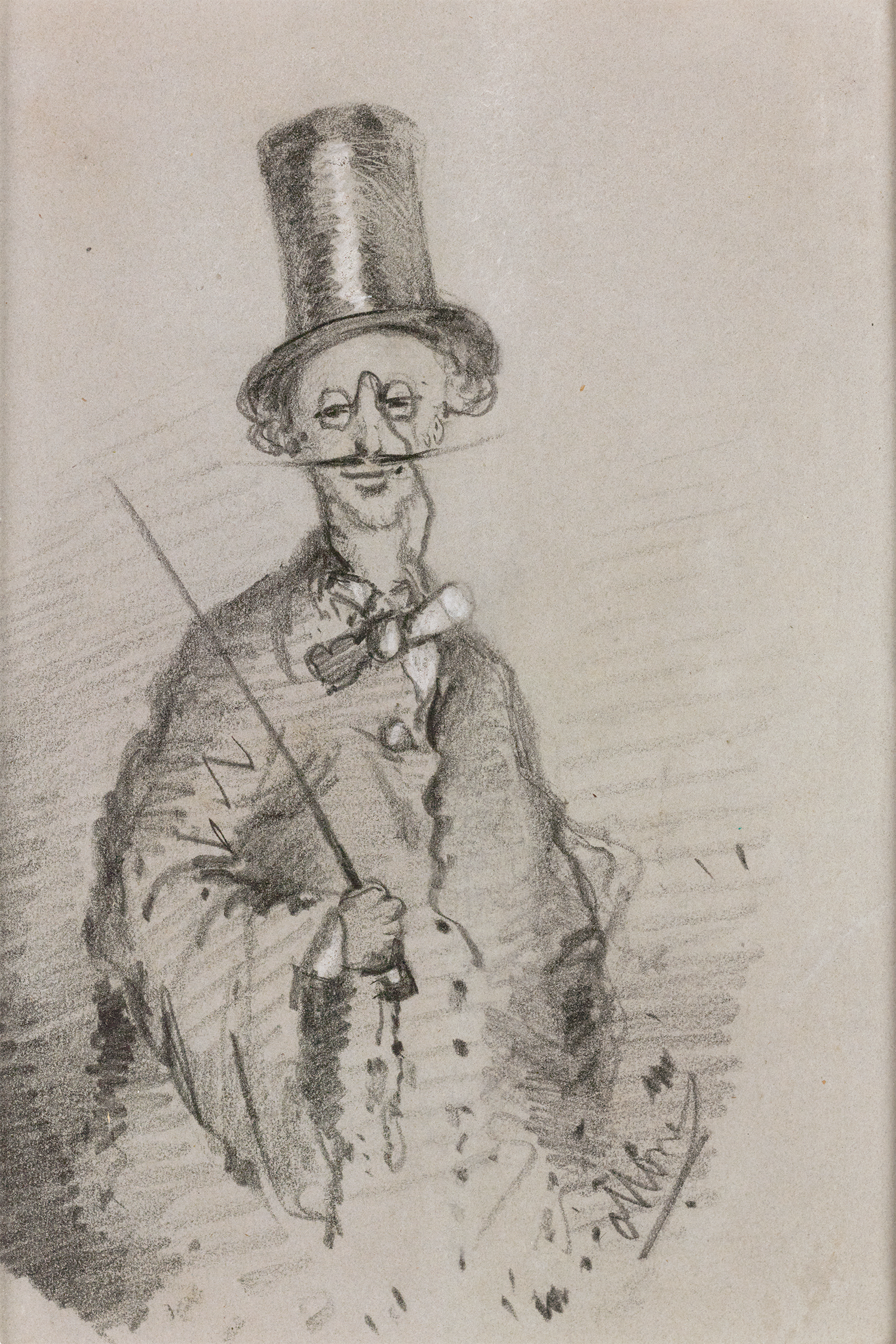 Caricature d’un homme by Claude Monet