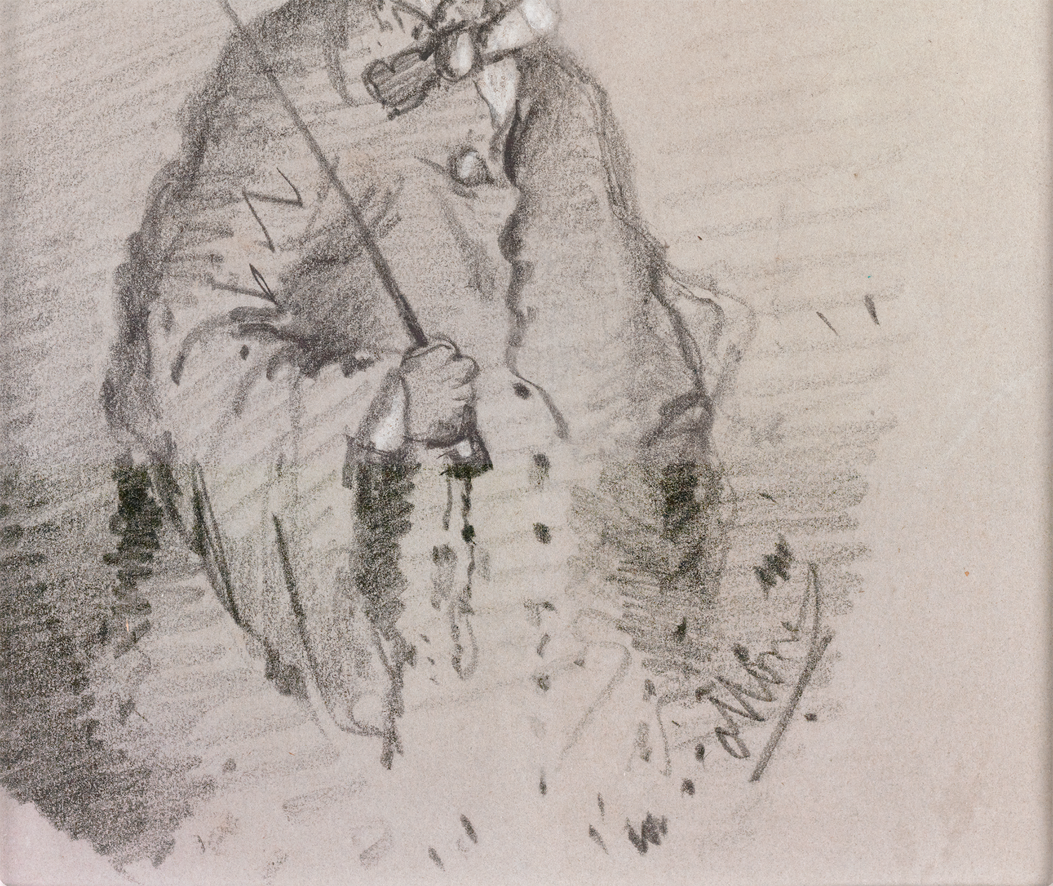 Caricature d’un homme by Claude Monet