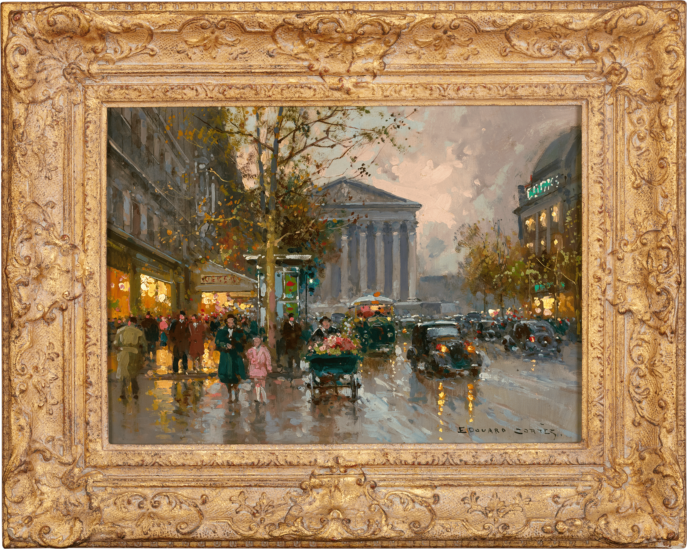 Fleurs à la Madeleine by Edouard Léon Cortès | M.S. Rau