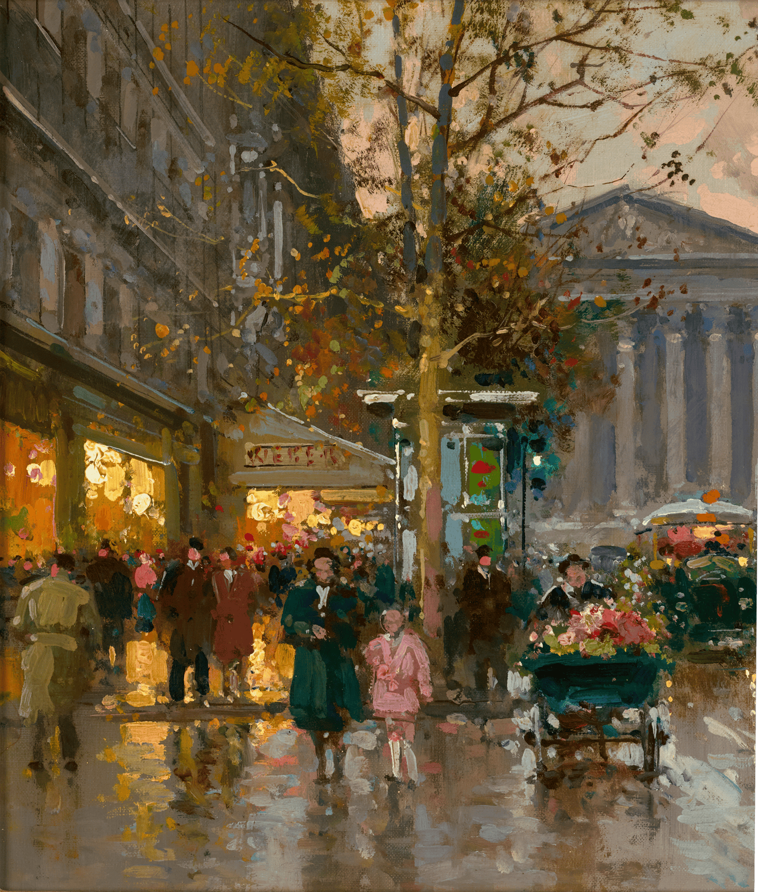 Fleurs à la Madeleine by Edouard Léon Cortès | M.S. Rau