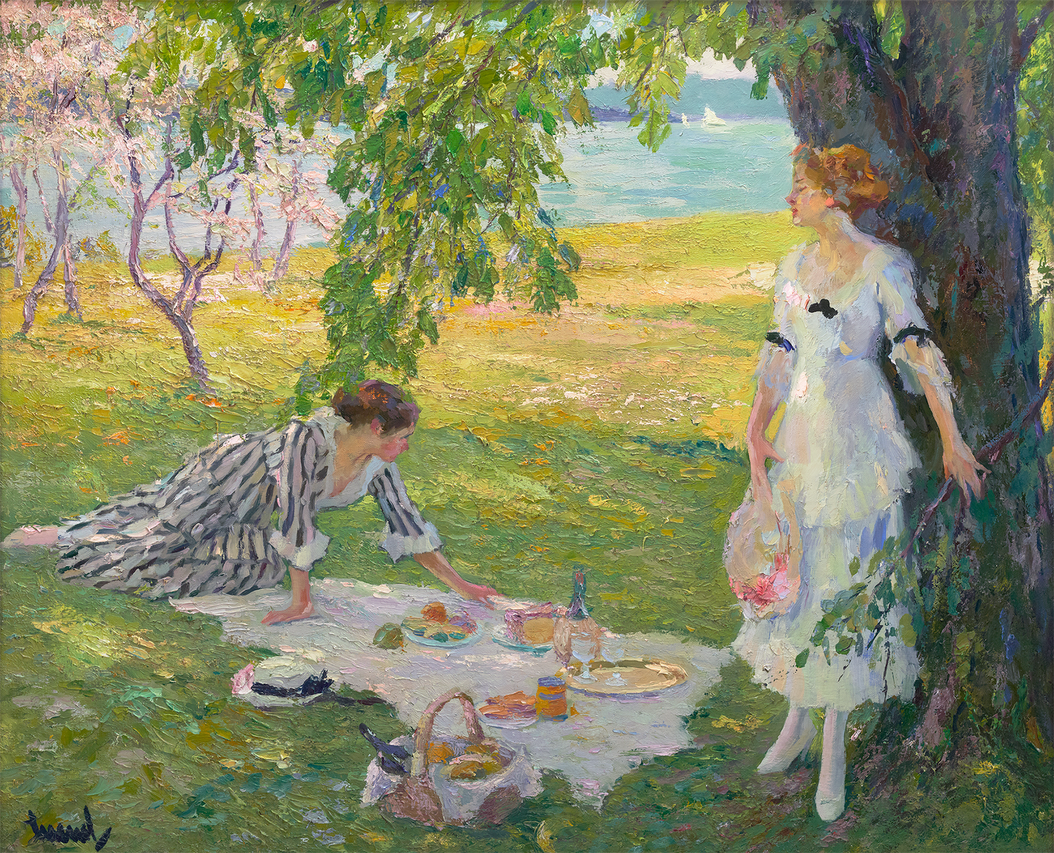 Picnic in the Shade by Edward Alfred Cucuel