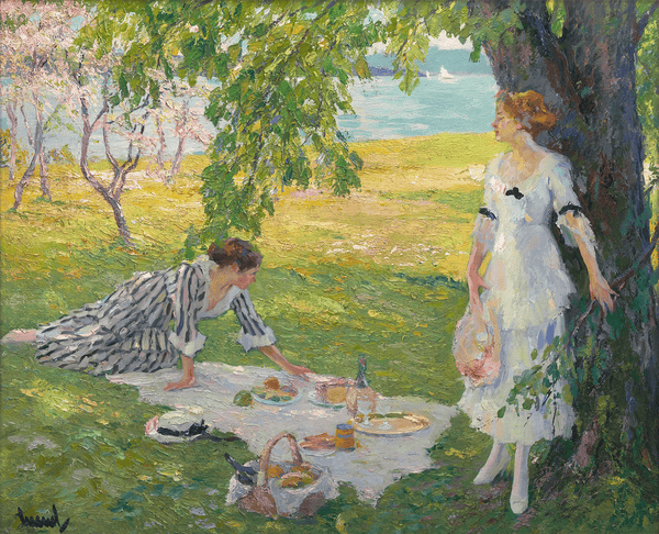 Picnic in the Shade by Edward Alfred Cucuel