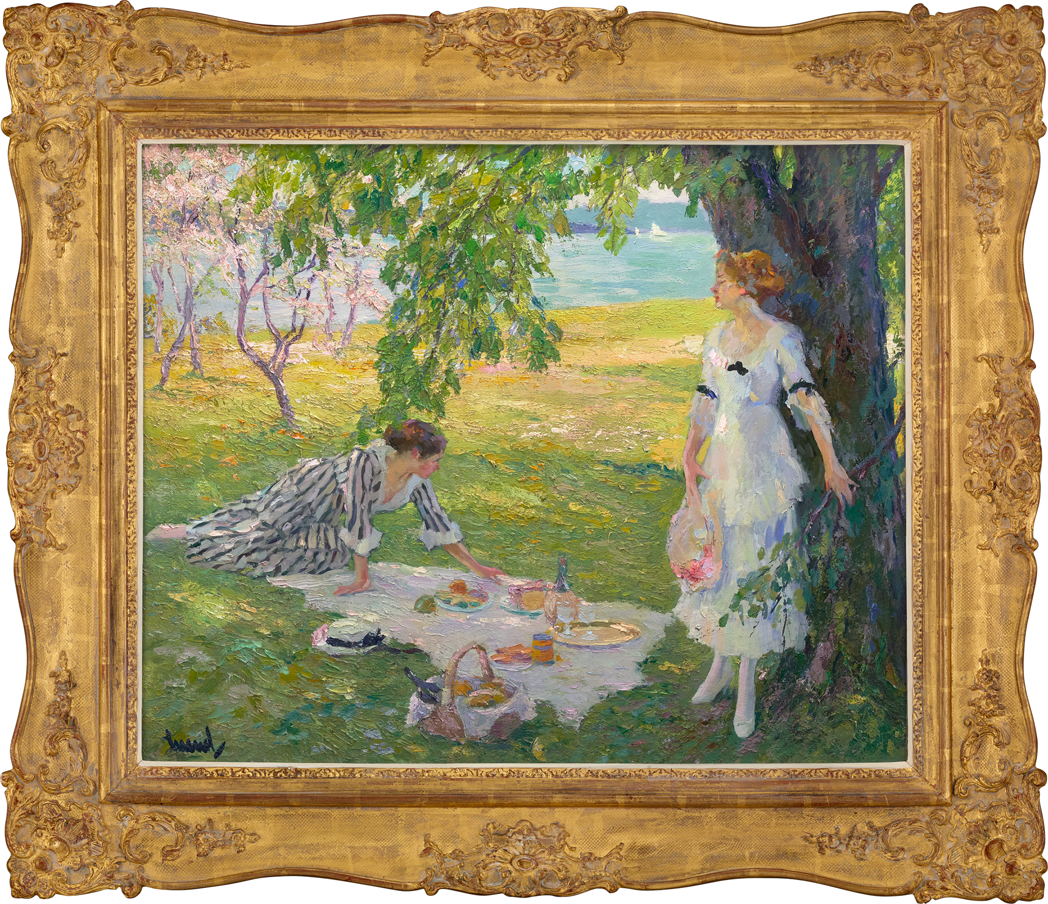 Picnic in the Shade by Edward Alfred Cucuel