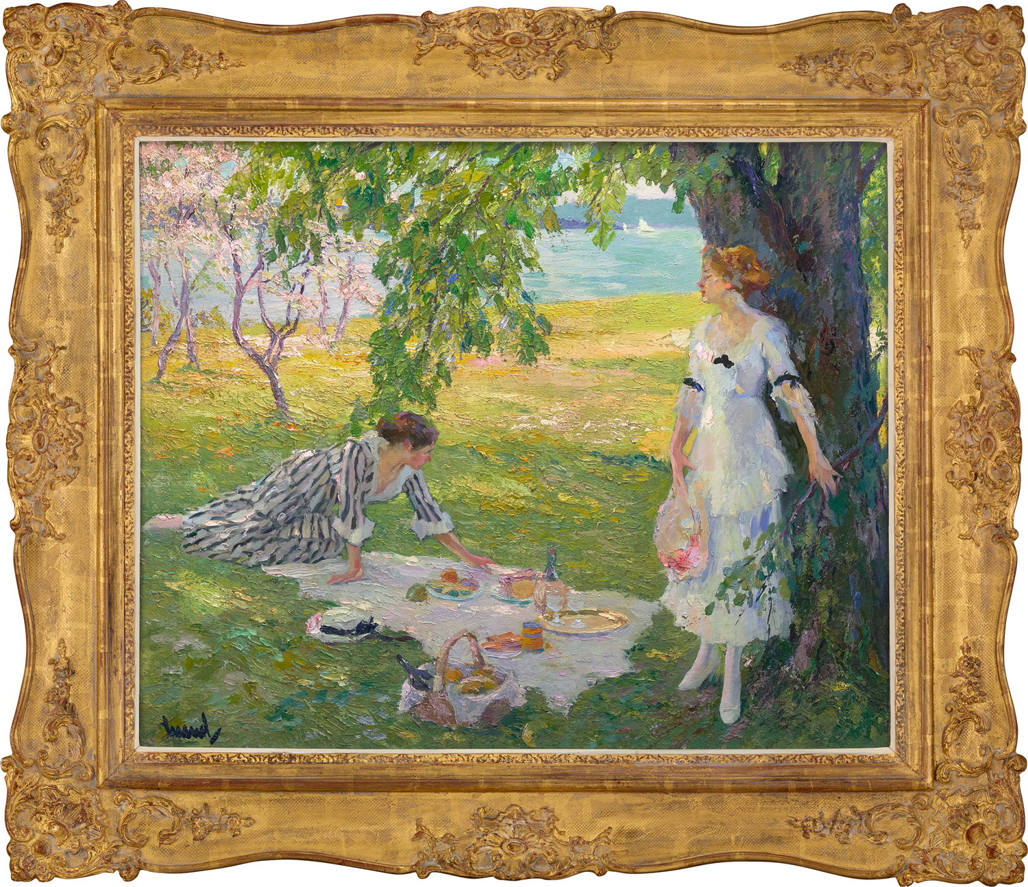 Picnic in the Shade by Edward Alfred Cucuel