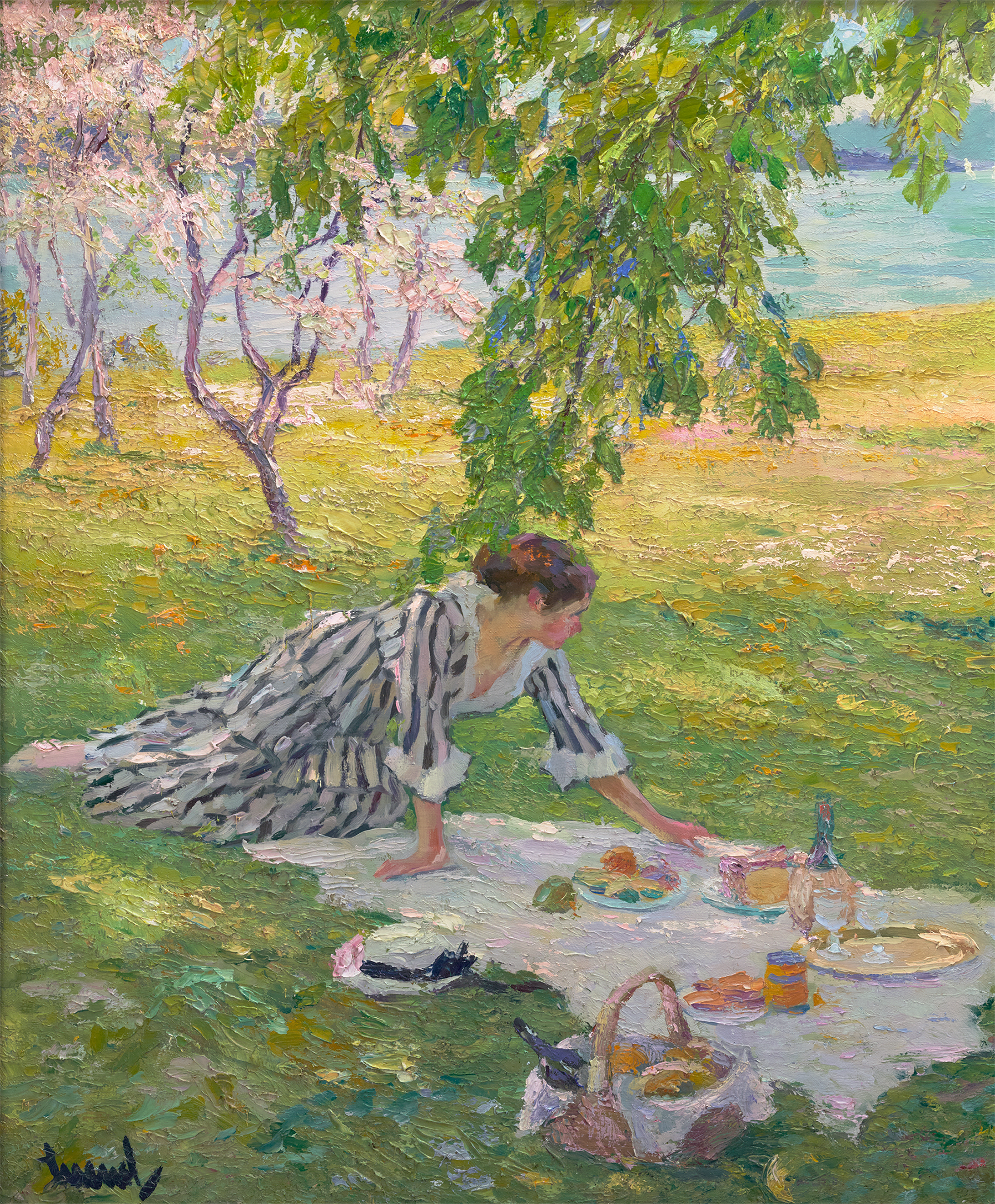 Picnic in the Shade by Edward Alfred Cucuel