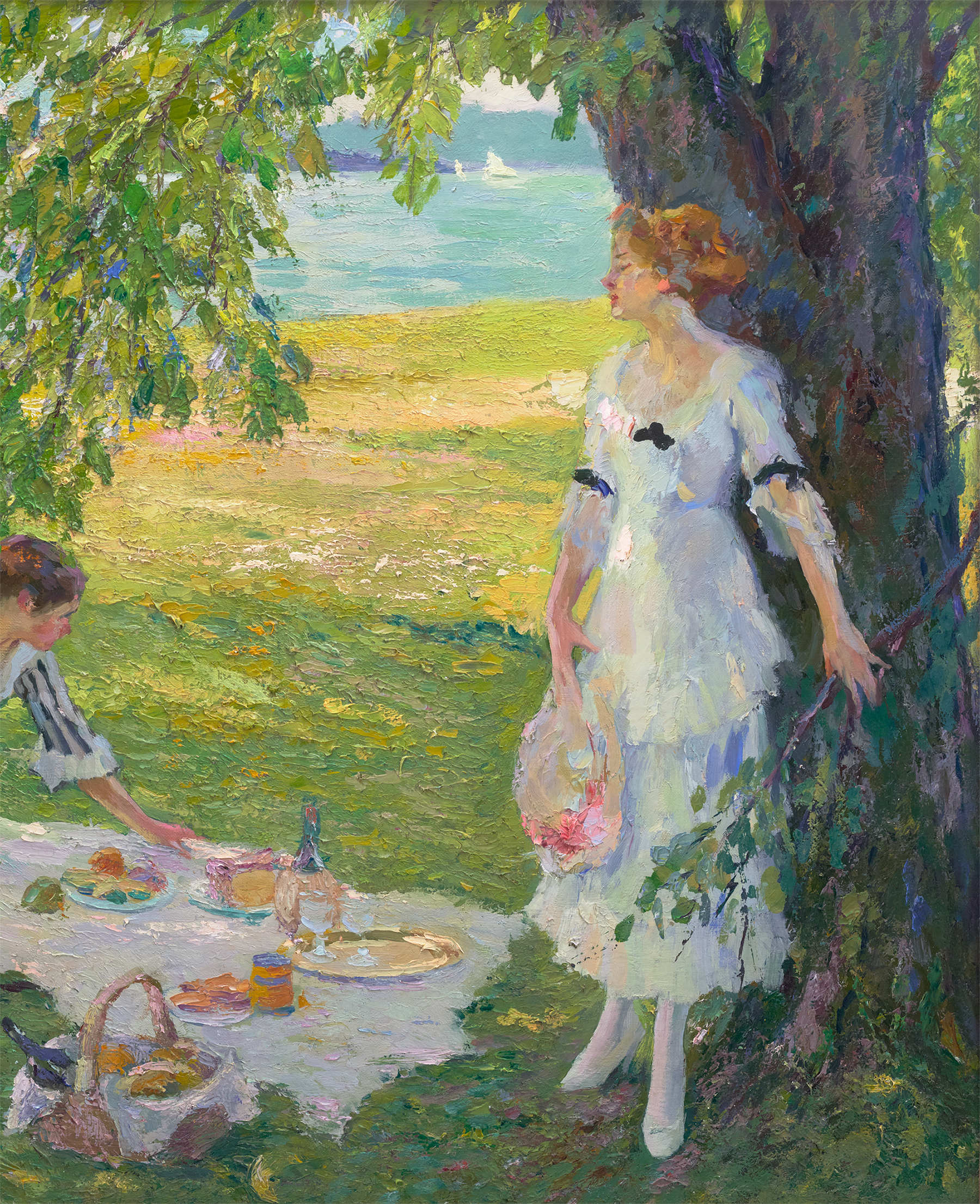 Picnic in the Shade by Edward Alfred Cucuel