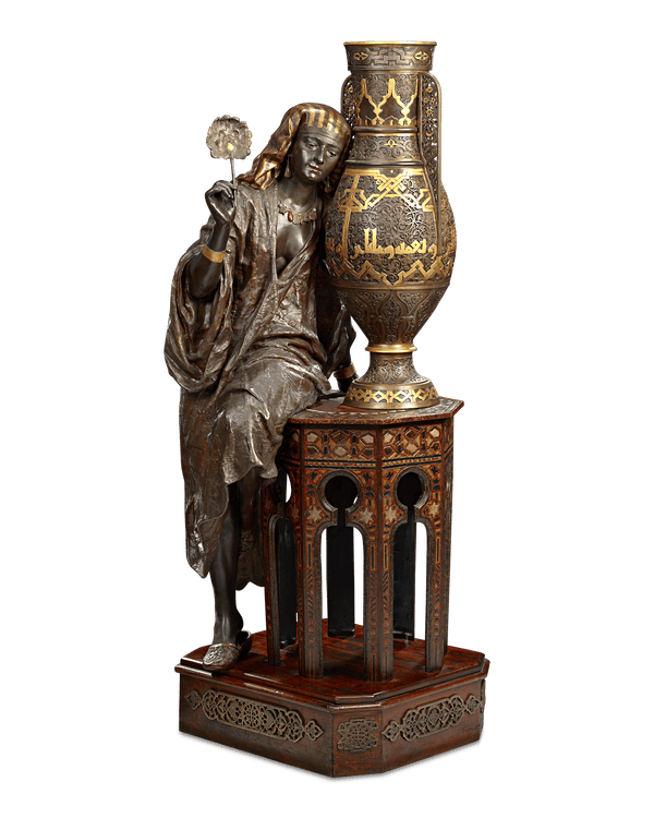 Woman with Alhambra-Style Vase by Louis Hottot