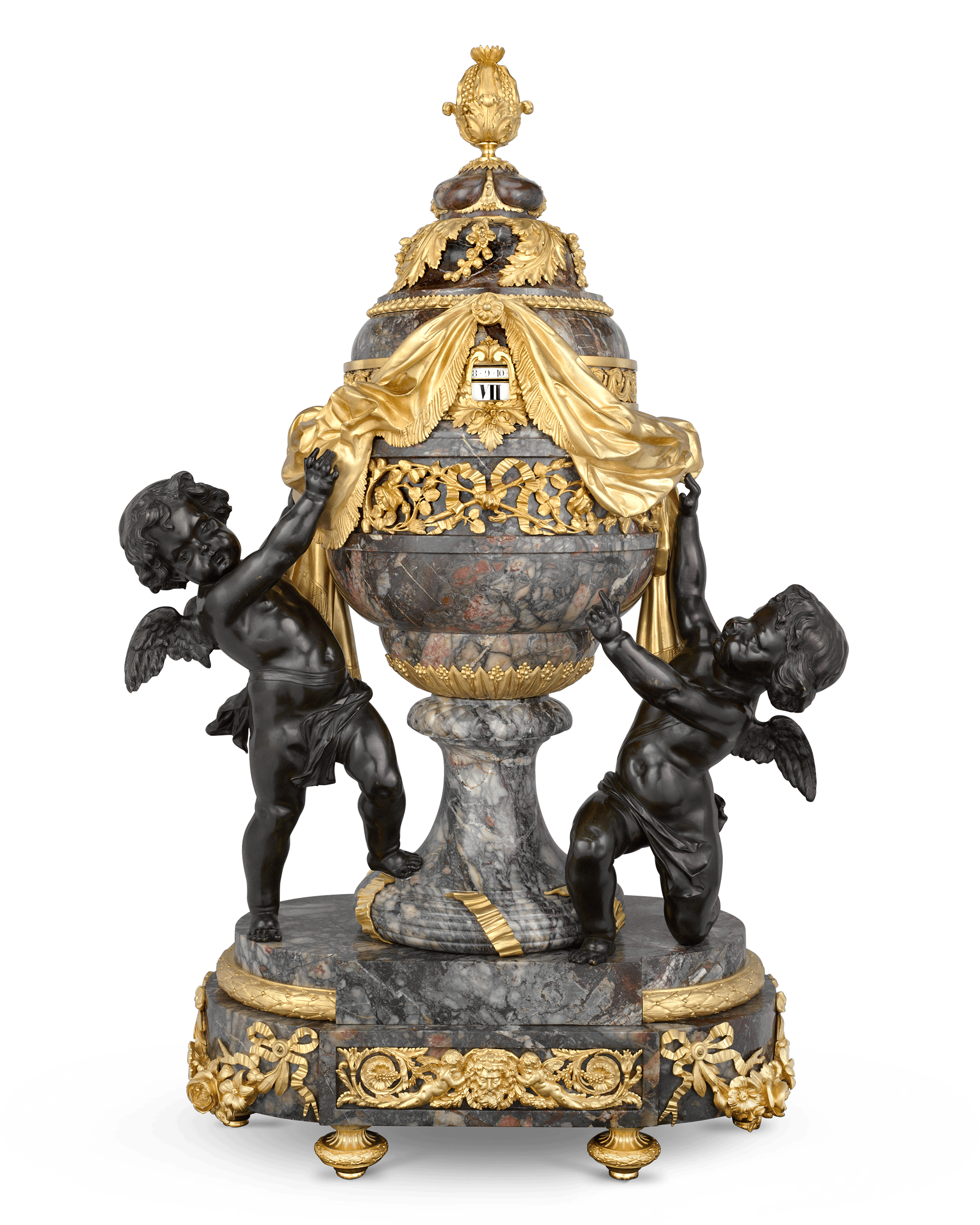 Rothschild French Clock Garniture