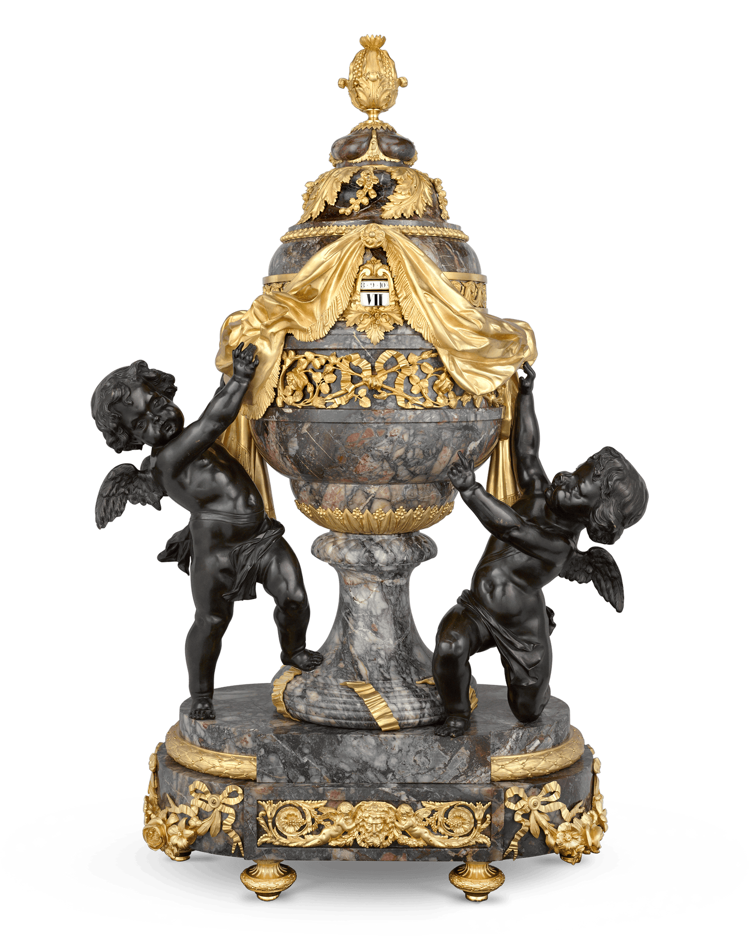 Rothschild French Clock Garniture