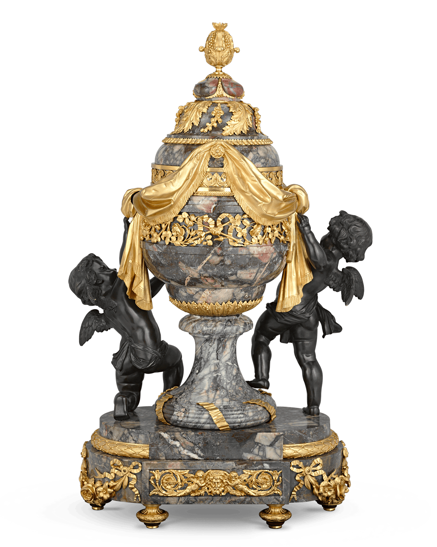 Rothschild French Clock Garniture