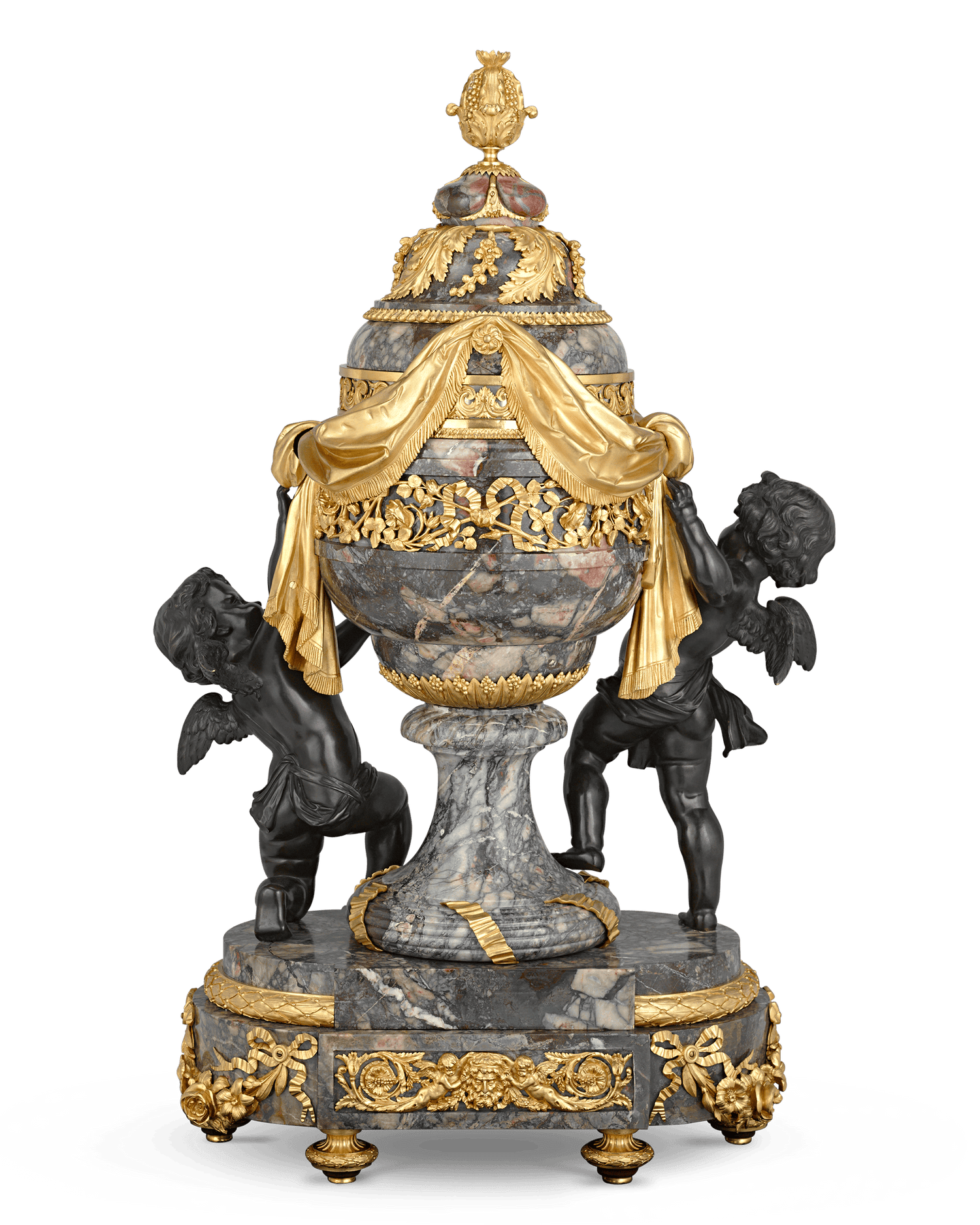 Rothschild French Clock Garniture