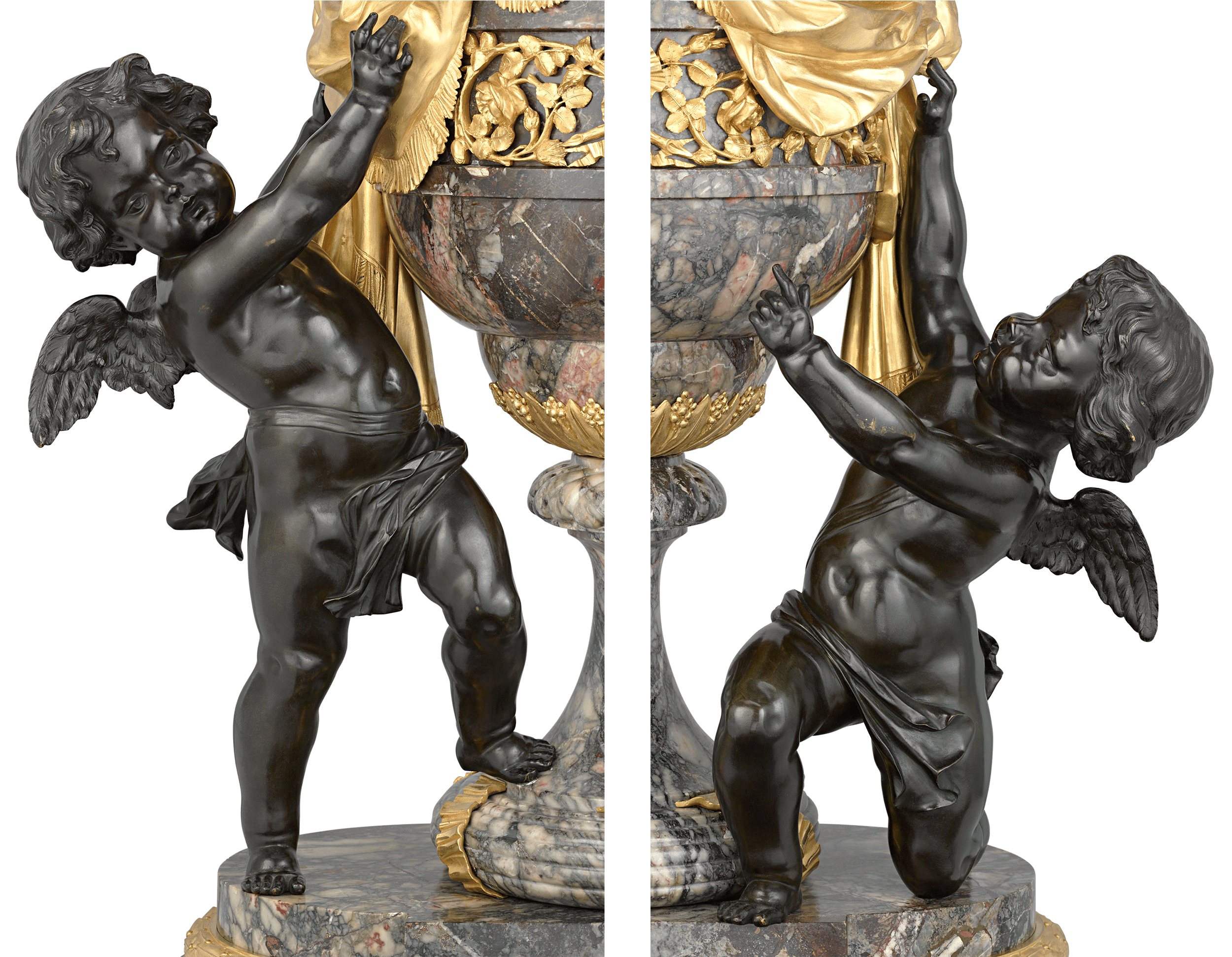 Rothschild French Clock Garniture