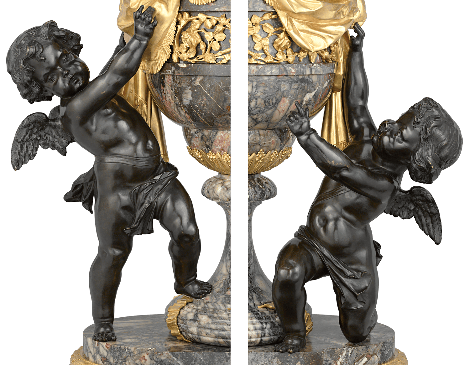 Rothschild French Clock Garniture