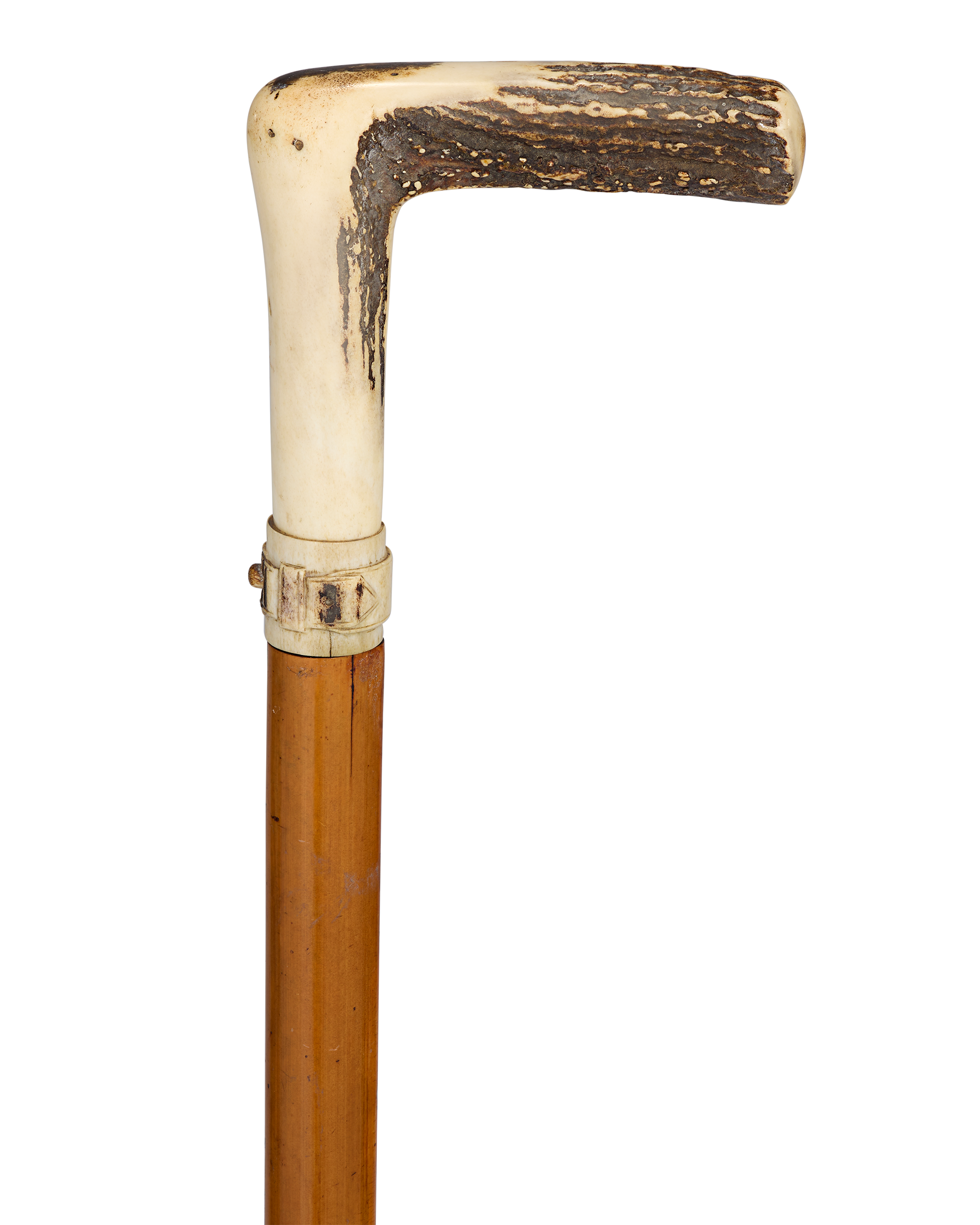 Sword Cane with Antler Handle