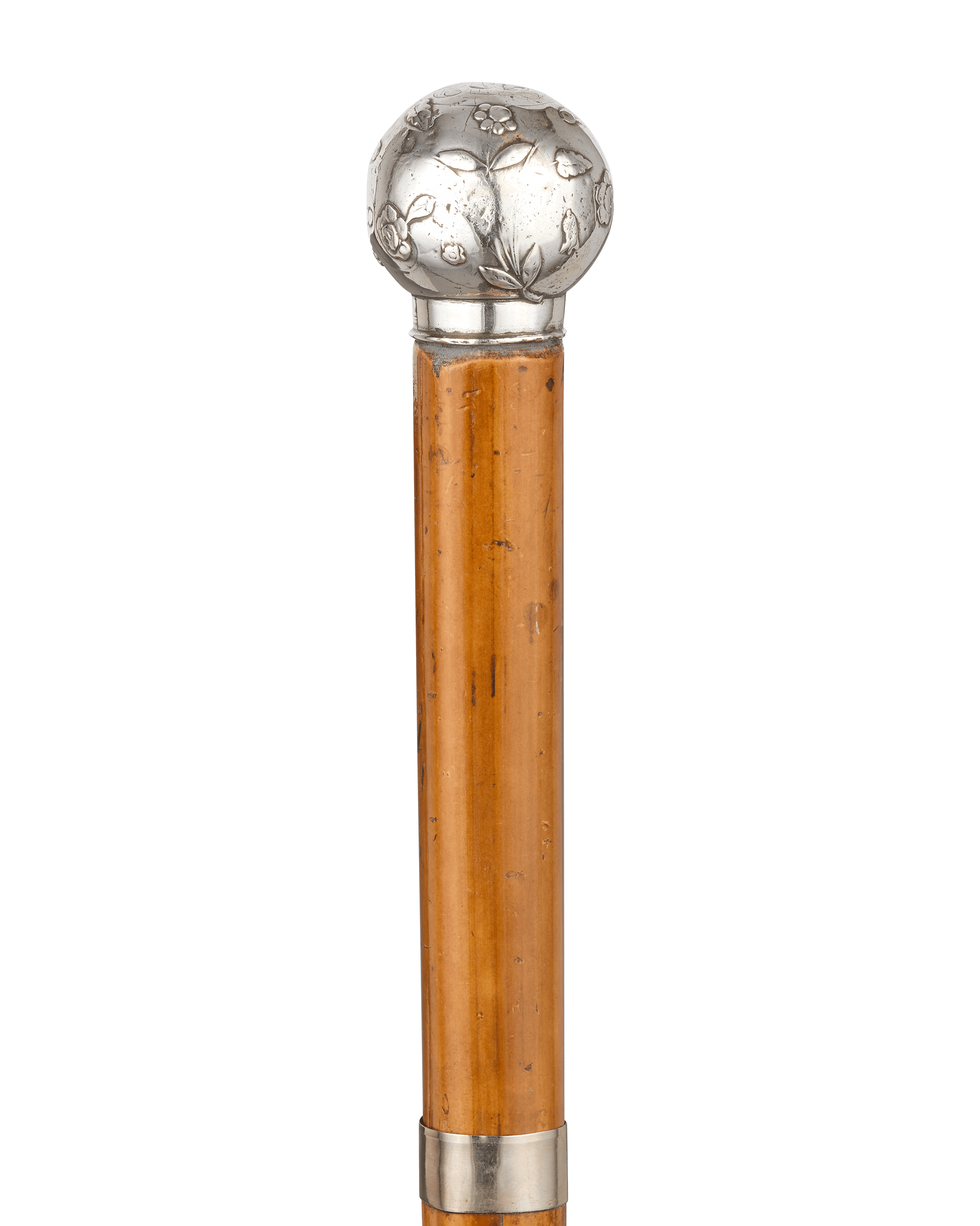 Sword Cane with Silver Knob
