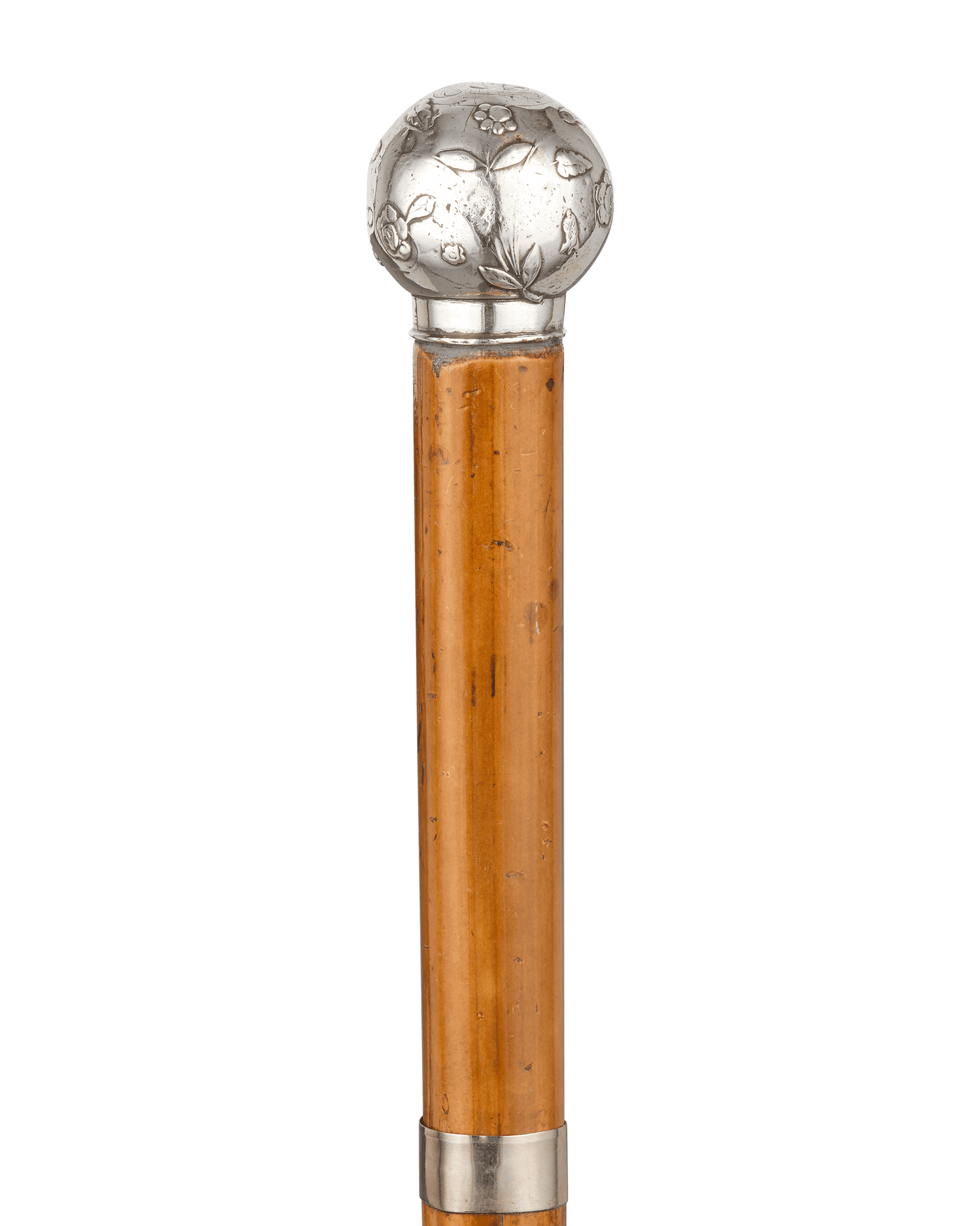 Sword Cane with Silver Knob