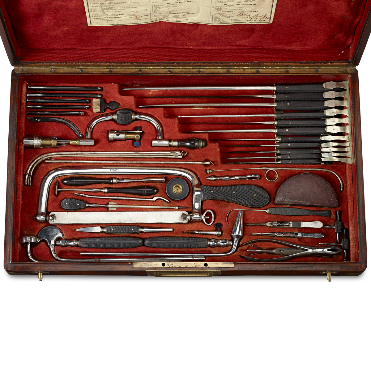 French Naval Surgical Set by Samson