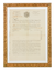 Maritime Passport, signed by Napoleon Bonaparte
